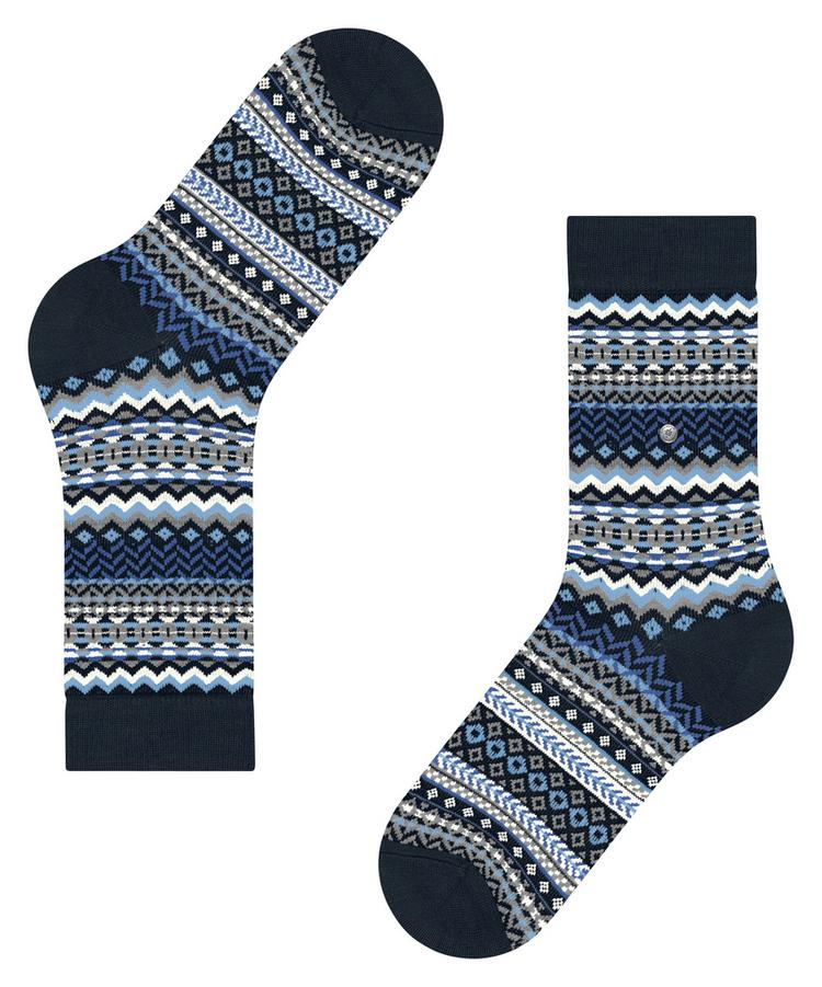 Burlington Burlington Fair Isle Socken Damen - marine (6120) - 2 | SportScheck