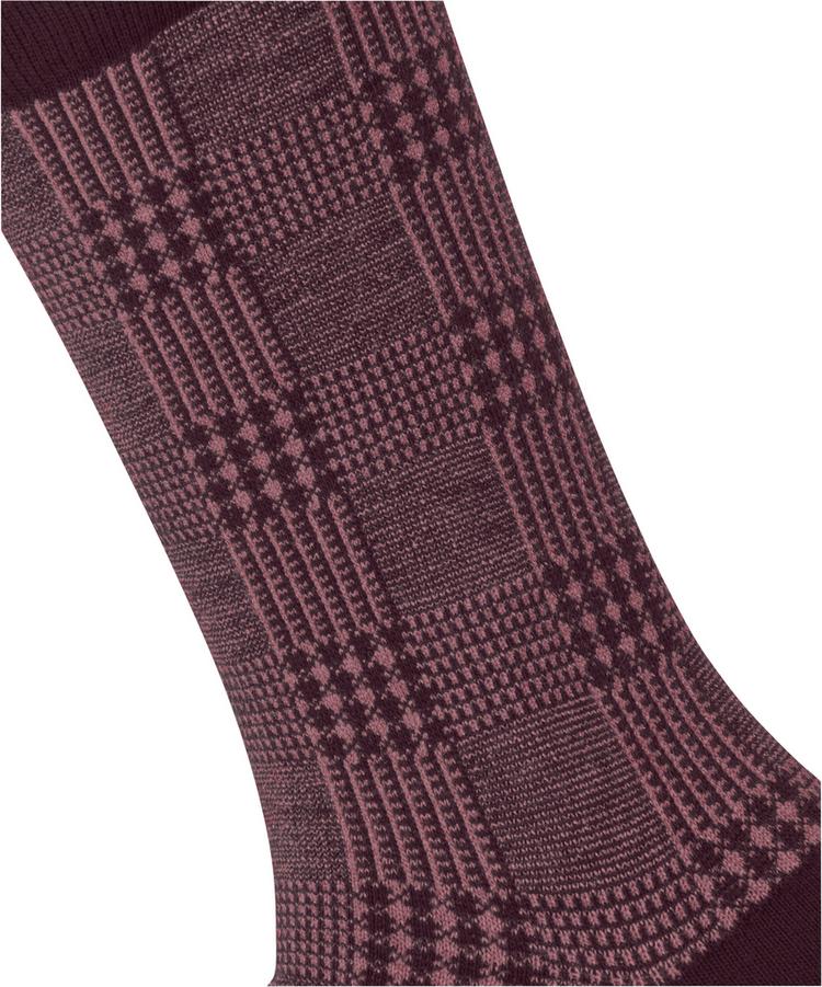 Burlington Burlington Glitter Check SO Socken Damen - barolo (8526) - 1 | SportScheck