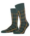 Burlington Grid SO Socken Herren - forest mel. (7274)