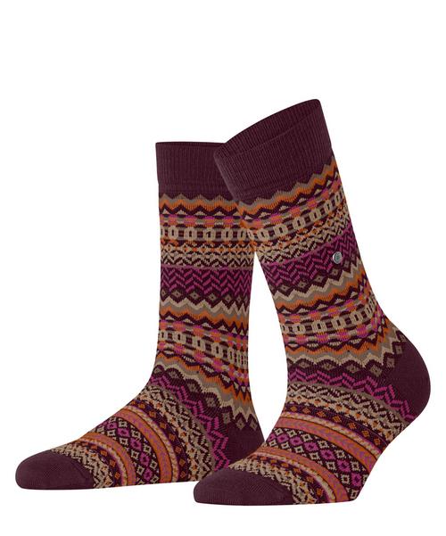 Burlington Fair Isle Socken Damen