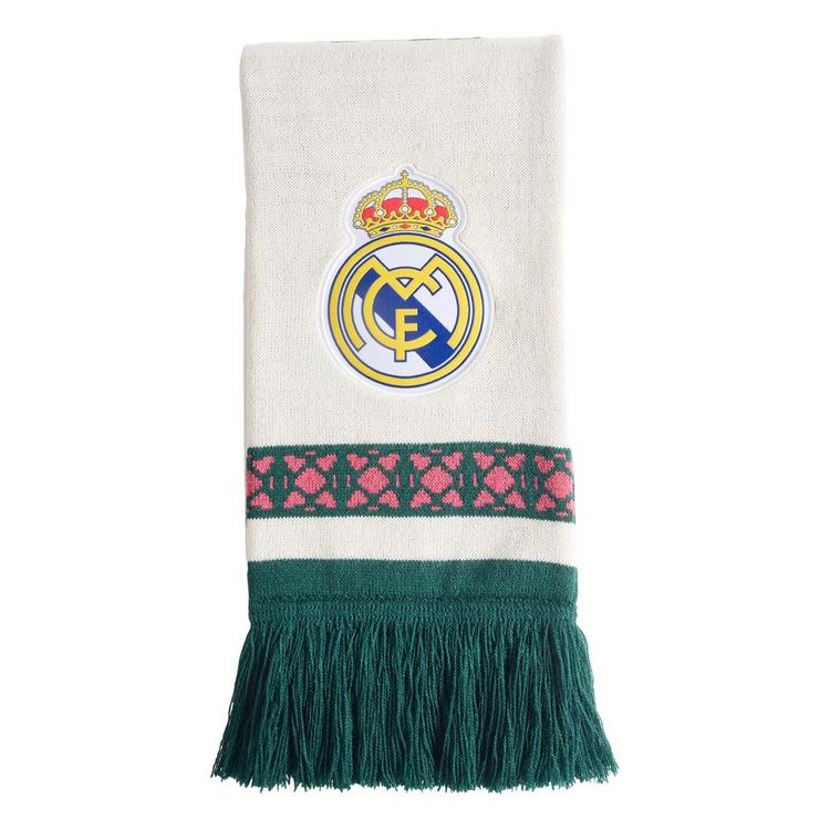 adidas adidas REAL MADRID HEIMSCHAL Fanschal - White / Aurora Ivy / Wild Pink - 0 | SportScheck