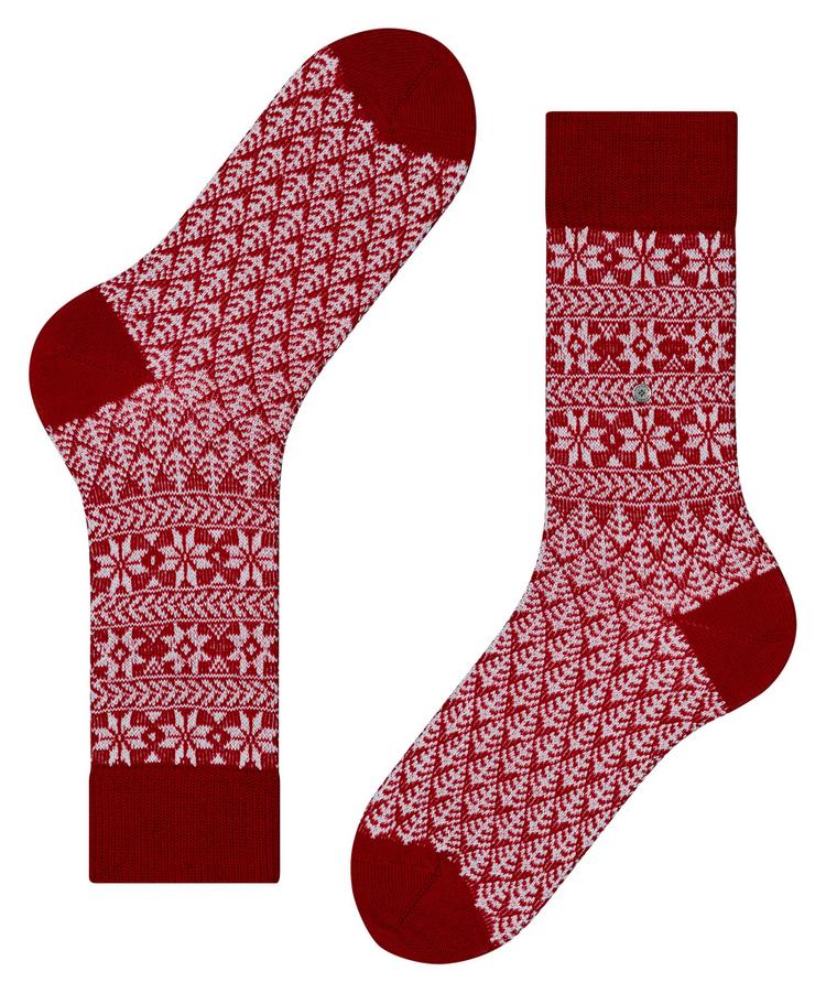 Burlington Burlington X-Mas SO Socken Herren - cranberry (8033) - 2 | SportScheck