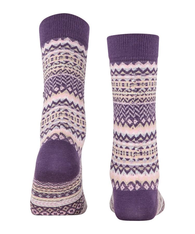 Burlington Burlington Fair Isle Socken Damen - wineberry (8761) - 0 | SportScheck