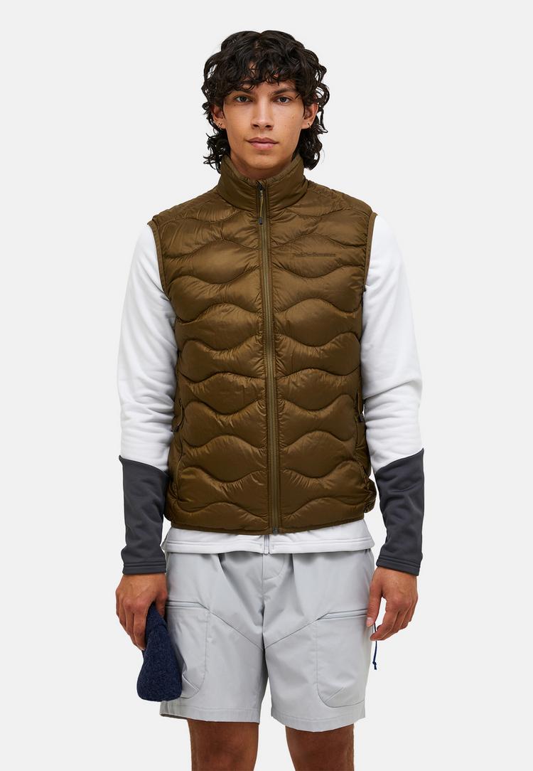 Peak Performance Peak Performance M Helium Down Vest Daunenweste Herren - khaki - 1 | SportScheck