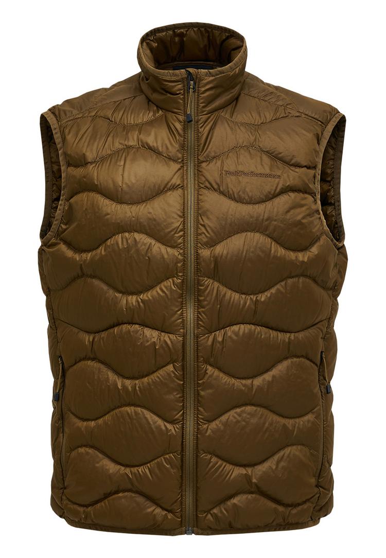 Peak Performance Peak Performance M Helium Down Vest Daunenweste Herren - khaki - 0 | SportScheck