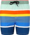 Cruz Toby Badehose Herren - Print 3624 Rainbow Stripe