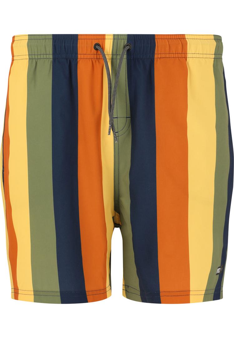 Cruz Cruz Pieter Badehose Herren - Print 3634 Yellow Stripe - 0 | SportScheck