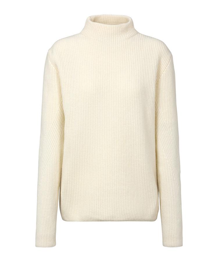 Falke Falke Mock-neck Strickpullover Damen - off-white (2040) - 0 | SportScheck