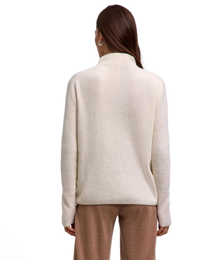 Falke Falke Mock-neck Strickpullover Damen - off-white (2040) - 0 | SportScheck