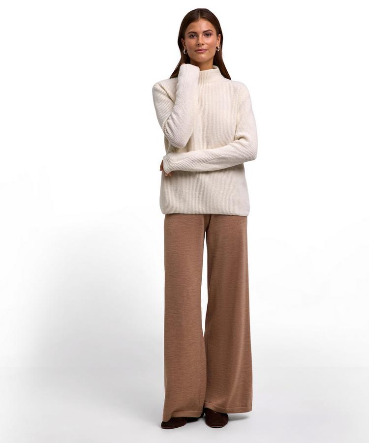 Falke Falke Mock-neck Strickpullover Damen - off-white (2040) - 1 | SportScheck