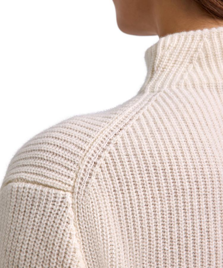 Falke Falke Mock-neck Strickpullover Damen - off-white (2040) - 3 | SportScheck