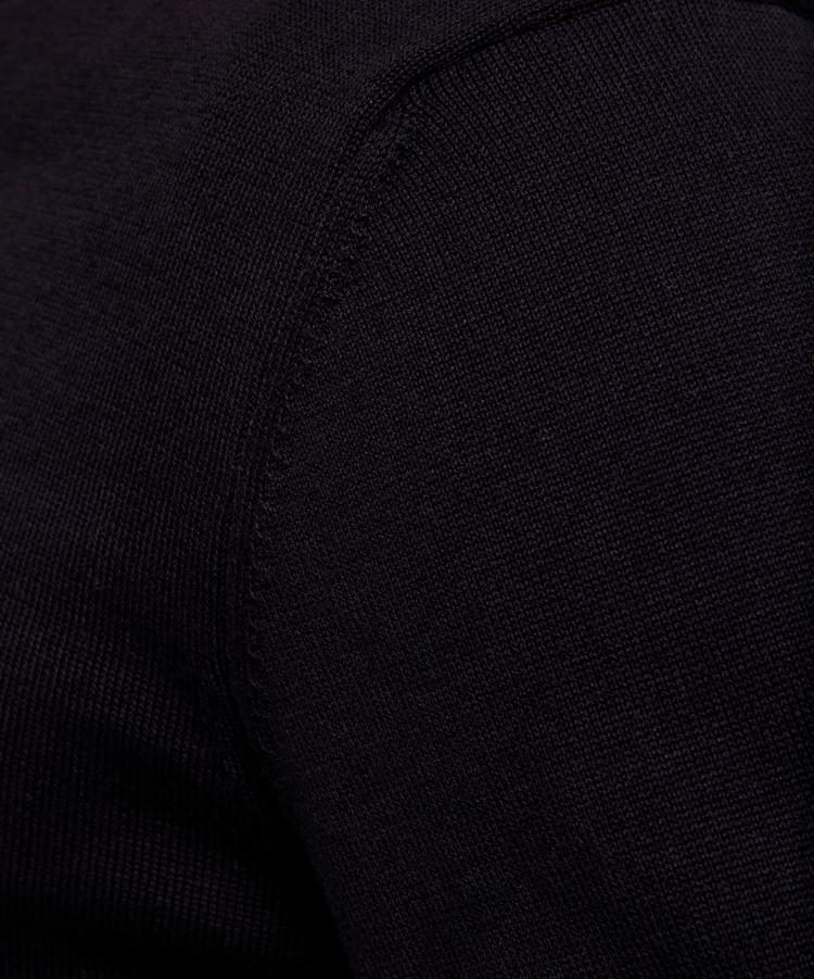 Falke Falke Cotton V-Neck Strickpullover Herren - black (3000) - 3 | SportScheck