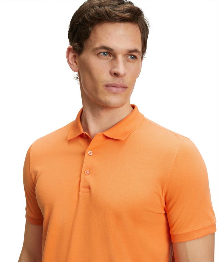 Falke Falke Pima Piqu&eacute; Polo Poloshirt Herren - fire (8150) - 2 | SportScheck