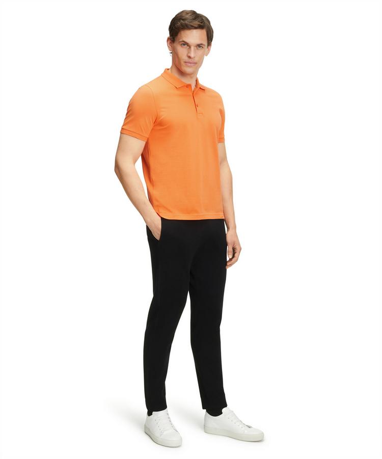 Falke Falke Pima Piqu&eacute; Polo Poloshirt Herren - fire (8150) - 4 | SportScheck