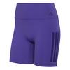 adidas Optime Workout 3-Streifen kurze Leggings Tights Damen - Pure Purple