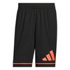 adidas adidas Basketball Badge of Sport Shorts Basketball-Shorts Herren - Black / Solar Turbo