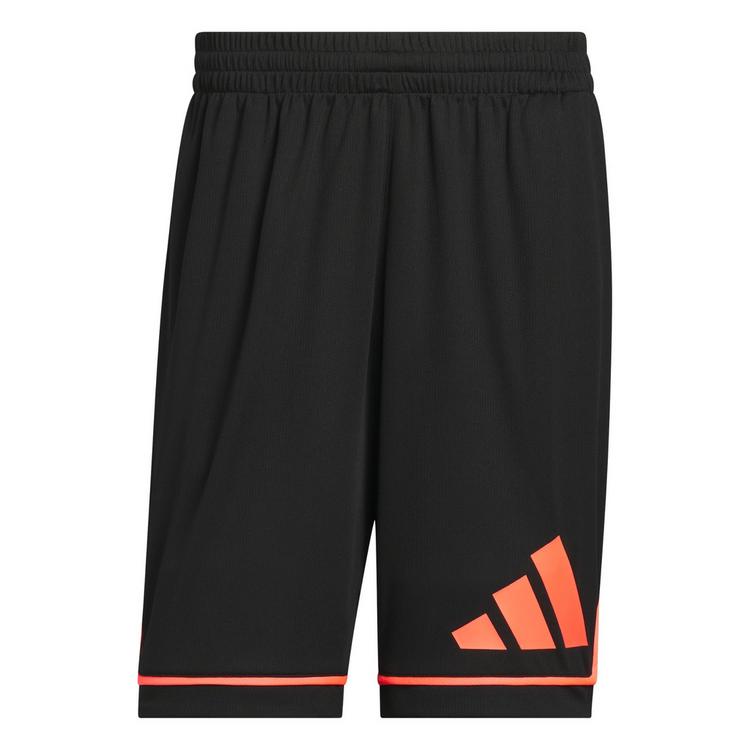 adidas adidas adidas Basketball Badge of Sport Shorts Basketball-Shorts Herren - Black / Solar Turbo - 0 | SportScheck