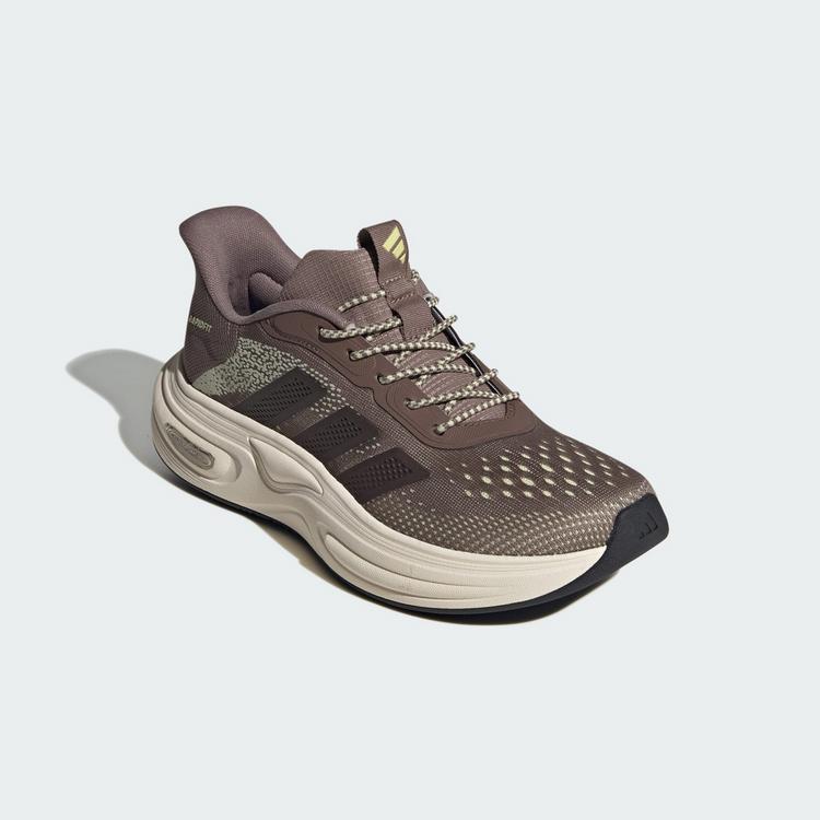 adidas adidas CLOUDFOAM CUXXION RAPIDFIT SCHUH Sneaker Damen - Trace Brown / Dark Brown / Dual Yellow - 3 | SportScheck