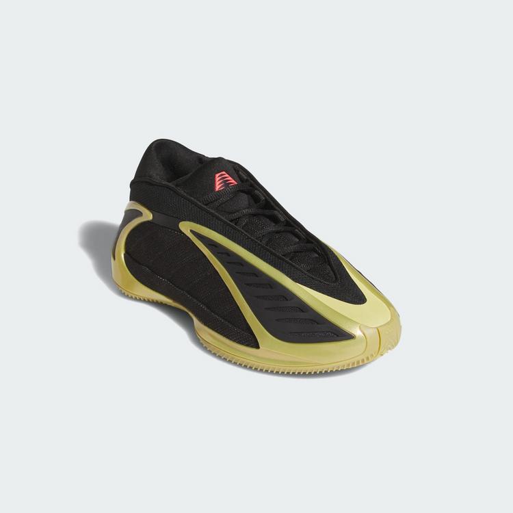 adidas adidas ANTHONY EDWARDS 2 Kids Schuh Basketballschuhe Kinder - Core Black / Gold Metallic / Solar Turbo - 3 | SportScheck