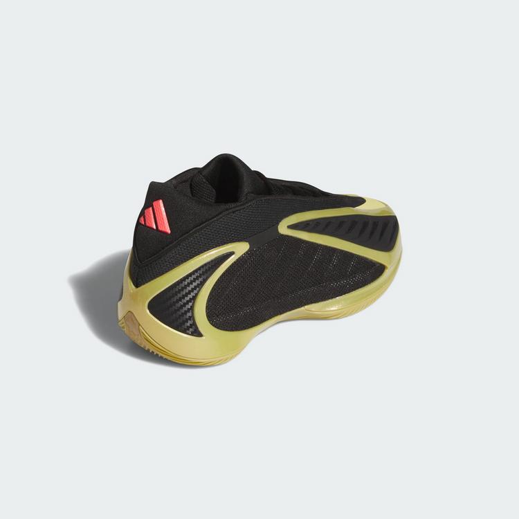 adidas adidas ANTHONY EDWARDS 2 Kids Schuh Basketballschuhe Kinder - Core Black / Gold Metallic / Solar Turbo - 4 | SportScheck