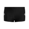 adidas BIG BARS KIDS BOXER-BADEHOSE Badehose Kinder - Black
