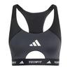 adidas TECHFIT Workout Color Block BH, BH Damen - Black / Carbon