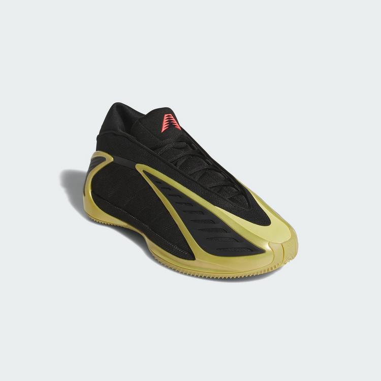 adidas adidas ANTHONY EDWARDS 2 Schuh Basketballschuhe - Core Black / Gold Metallic / Solar Turbo - 3 | SportScheck
