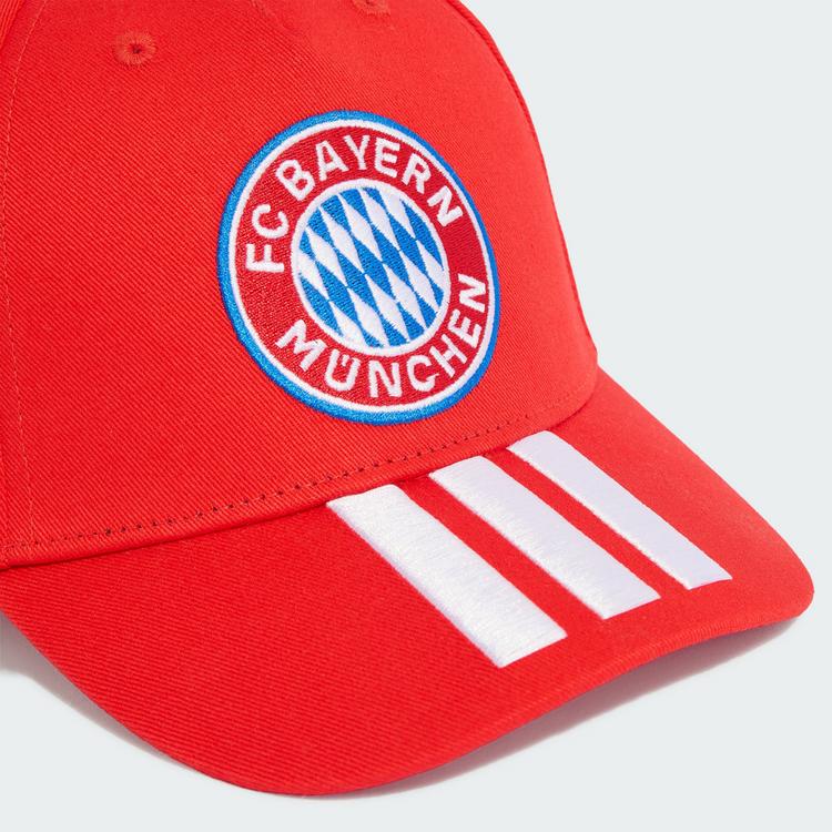 adidas adidas FC BAYERN M&Uuml;NCHEN KIDS KAPPE Cap Kinder - Red / White - 0 | SportScheck