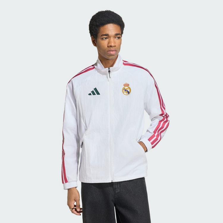adidas adidas Real Madrid Anthem Heimjacke Funktionstop Herren - White - 0 | SportScheck