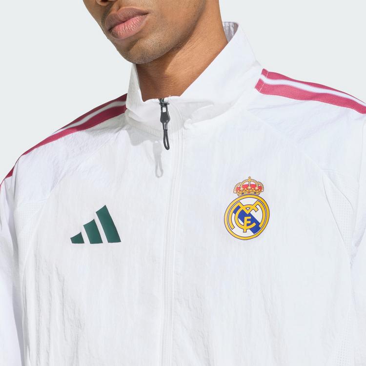 adidas adidas Real Madrid Anthem Heimjacke Funktionstop Herren - White - 1 | SportScheck