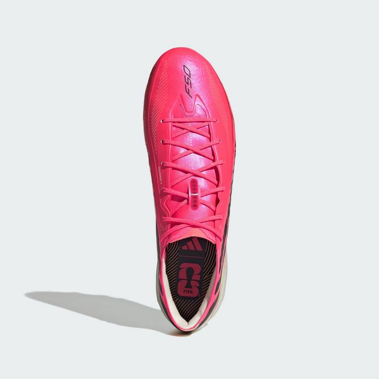 adidas adidas F50 HYPERFAST ELITE Fu&szlig;ballschuh, Fu&szlig;ballschuhe - Solar Turbo / Core Black / Gold Metallic - 0 | SportScheck