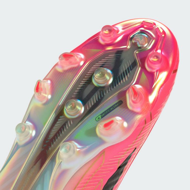 adidas adidas F50 HYPERFAST ELITE Fu&szlig;ballschuh, Fu&szlig;ballschuhe - Solar Turbo / Core Black / Gold Metallic - 6 | SportScheck