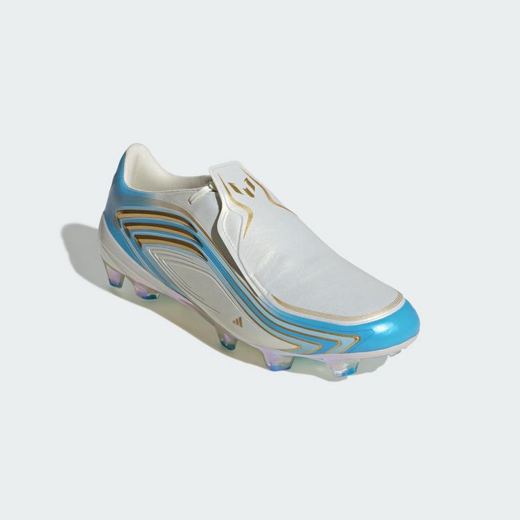 adidas adidas F50 MESSI ELITE Fu&szlig;ballschuh, feste Fu&szlig;ballschuhe - Ivory / Semi Blue Burst / Icey Blue - 2 | SportScheck