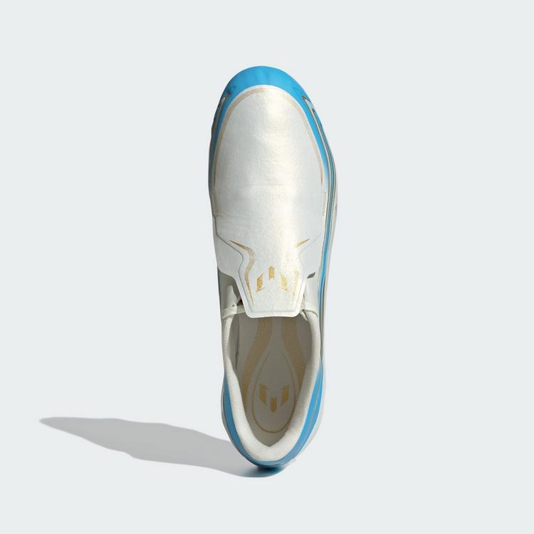 adidas adidas F50 MESSI LEAGUE Fu&szlig;ballschuh, feste Fu&szlig;ballschuhe - Ivory / Semi Blue Burst / Icey Blue - 0 | SportScheck