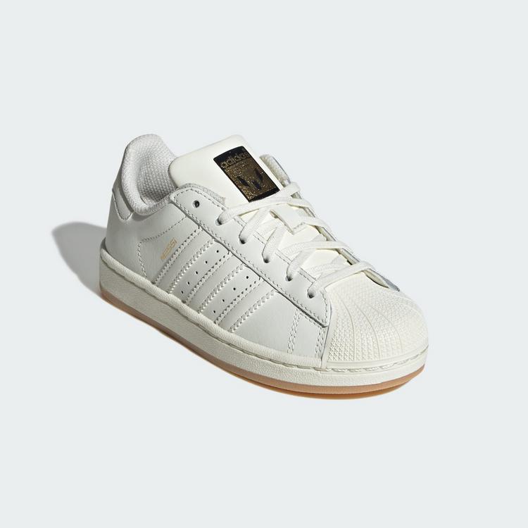 adidas adidas SUPERSTAR MESSI Kids Schuh Fu&szlig;ballschuhe Kinder - Ivory / Ivory / Gold Metallic - 2 | SportScheck
