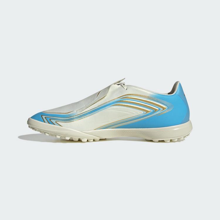 adidas adidas F50 MESSI LEAGUE Fu&szlig;ballschuh, Fu&szlig;ballschuhe - Ivory / Semi Blue Burst / Icey Blue - 4 | SportScheck