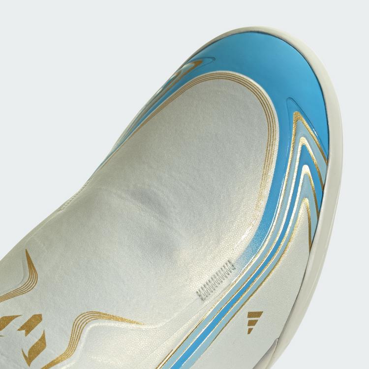 adidas adidas F50 MESSI LEAGUE Fu&szlig;ballschuh, Fu&szlig;ballschuhe - Ivory / Semi Blue Burst / Icey Blue - 5 | SportScheck