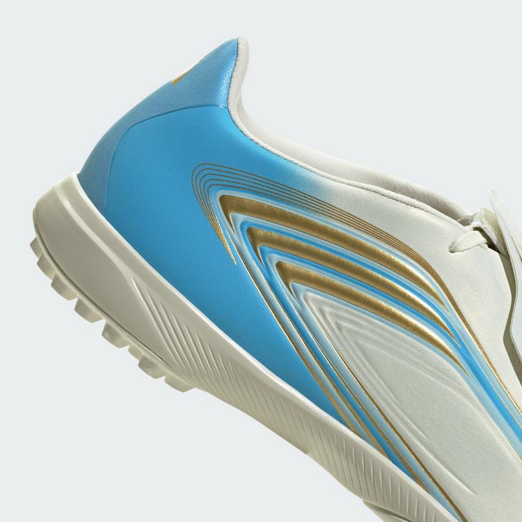 adidas adidas F50 MESSI LEAGUE Fu&szlig;ballschuh, Fu&szlig;ballschuhe - Ivory / Semi Blue Burst / Icey Blue - 6 | SportScheck