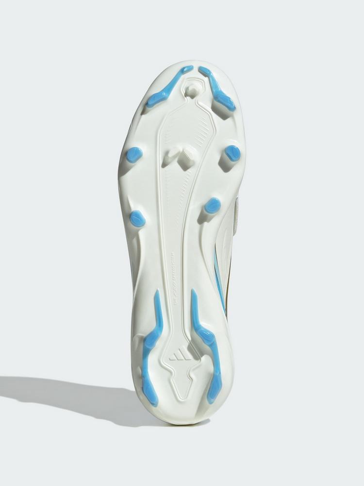adidas adidas F50 MESSI LEAGUE Kids Fu&szlig;ballschuh, Fu&szlig;ballschuhe Kinder - Ivory / Semi Blue Burst / Icey Blue - 1 | SportScheck