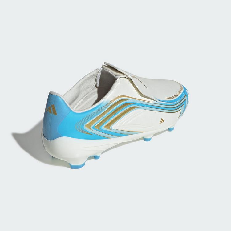 adidas adidas F50 MESSI LEAGUE Kids Fu&szlig;ballschuh, Fu&szlig;ballschuhe Kinder - Ivory / Semi Blue Burst / Icey Blue - 3 | SportScheck