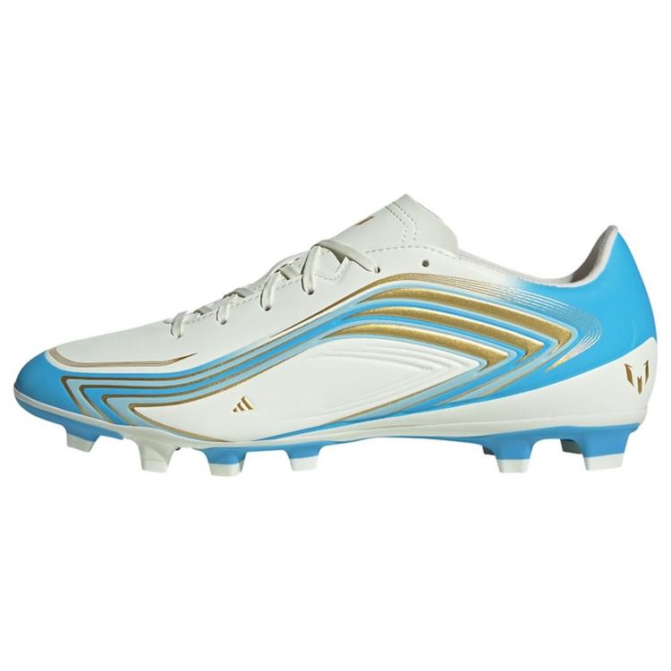 adidas adidas F50 MESSI CLUB Fu&szlig;ballschuh, Firm Fu&szlig;ballschuhe - Ivory / Semi Blue Burst / Icey Blue - 0 | SportScheck