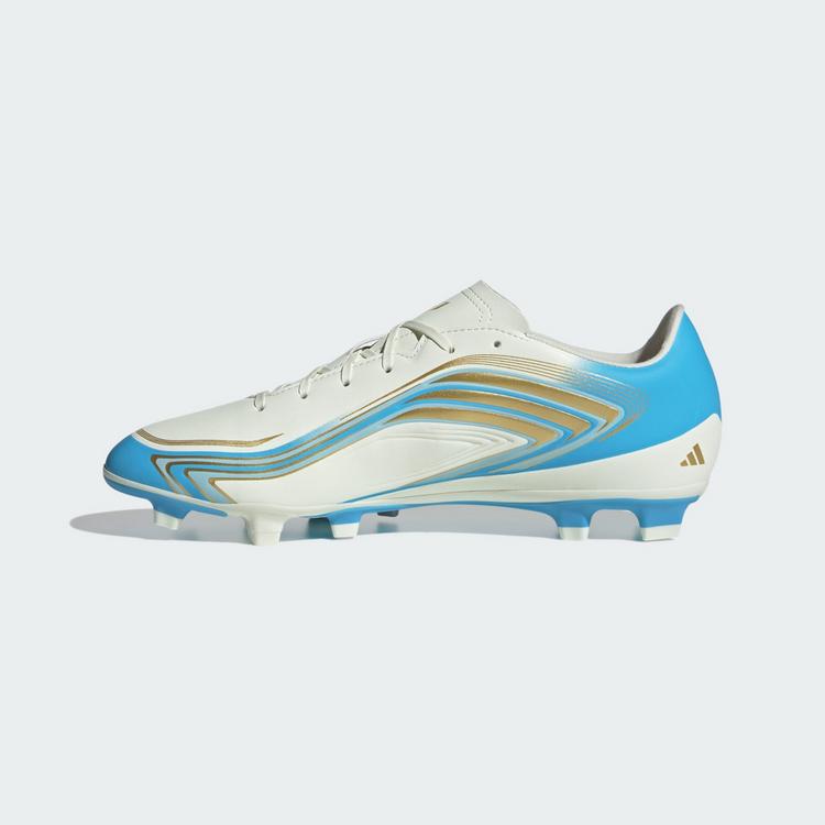 adidas adidas F50 MESSI CLUB Fu&szlig;ballschuh, Firm Fu&szlig;ballschuhe - Ivory / Semi Blue Burst / Icey Blue - 4 | SportScheck