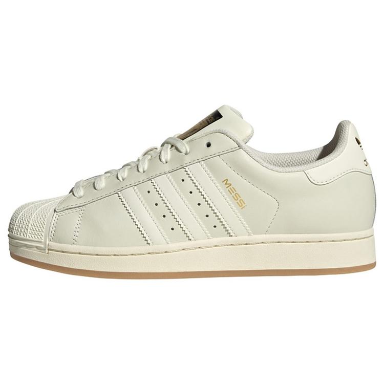 adidas adidas SUPERSTAR MESSI Schuh Fu&szlig;ballschuhe - Ivory / Ivory / Gold Metallic - 0 | SportScheck