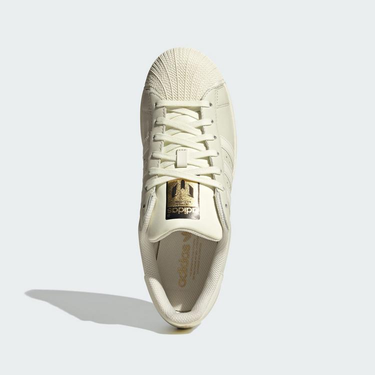 adidas adidas SUPERSTAR MESSI Schuh Fu&szlig;ballschuhe - Ivory / Ivory / Gold Metallic - 0 | SportScheck