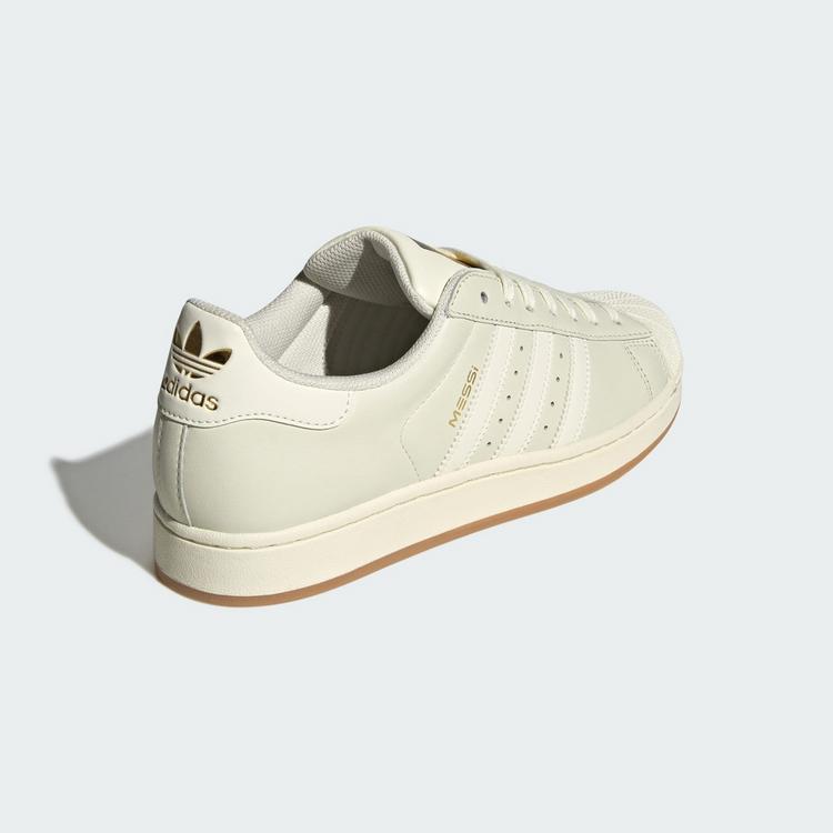 adidas adidas SUPERSTAR MESSI Schuh Fu&szlig;ballschuhe - Ivory / Ivory / Gold Metallic - 3 | SportScheck