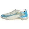 adidas F50 MESSI LEAGUE Kids TF Fu&szlig;ballschuh, Fu&szlig;ballschuhe Kinder - Ivory / Semi Blue Burst / Icey Blue
