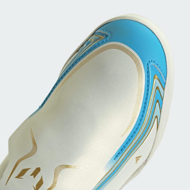 adidas adidas F50 MESSI LEAGUE Kids TF Fu&szlig;ballschuh, Fu&szlig;ballschuhe Kinder - Ivory / Semi Blue Burst / Icey Blue - 6 | SportScheck