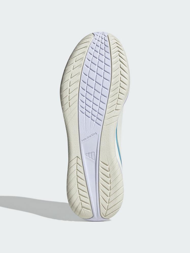 adidas adidas F50 MESSI CLUB Kids Fu&szlig;ballschuh, Fu&szlig;ballschuhe Kinder - Ivory / Semi Blue Burst / Icey Blue - 1 | SportScheck