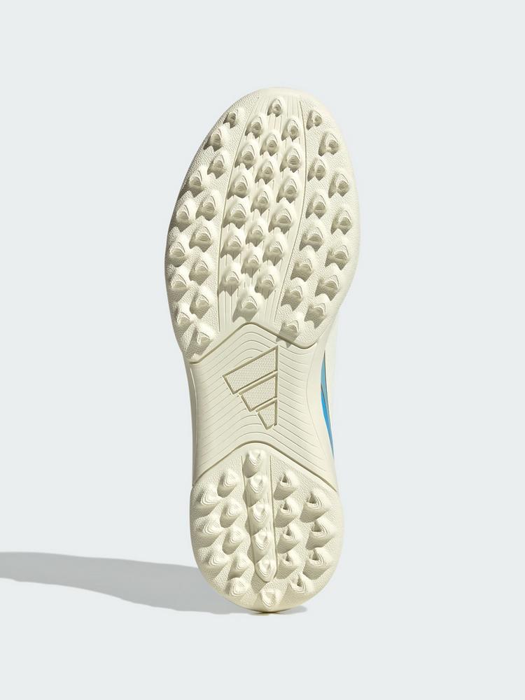 adidas adidas F50 MESSI CLUB Kids TF Fu&szlig;ballschuh Fu&szlig;ballschuhe Kinder - Ivory / Semi Blue Burst / Icey Blue - 1 | SportScheck