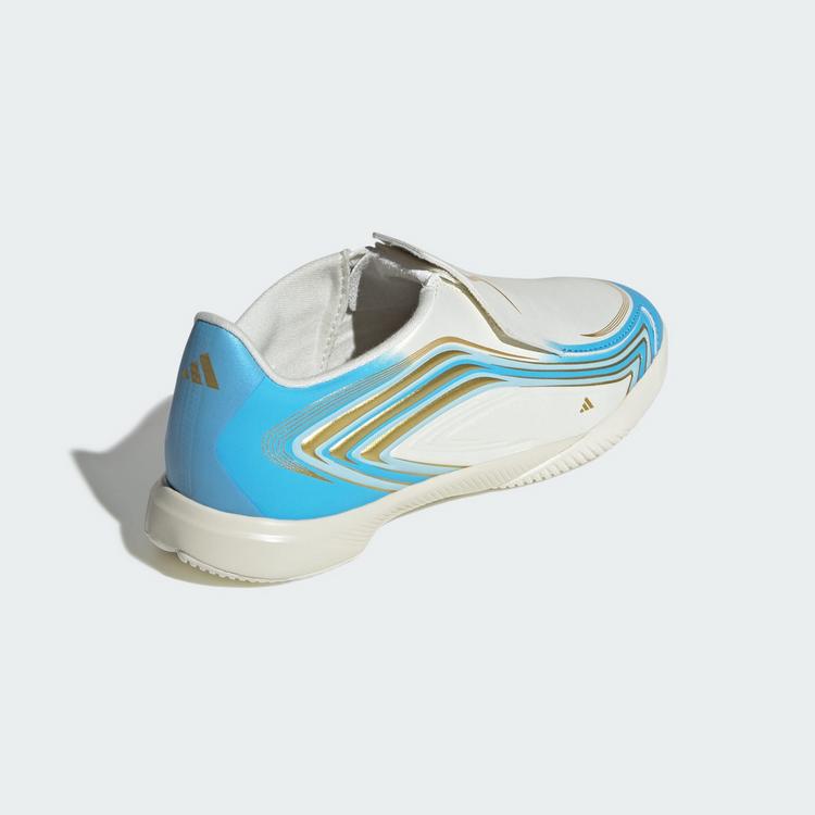 adidas adidas F50 MESSI LEAGUE Kids Fu&szlig;ballschuh, Fu&szlig;ballschuhe Kinder - Ivory / Semi Blue Burst / Icey Blue - 3 | SportScheck